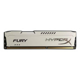 Memória Ram Fury Color Branco  8gb 1 Hyperx Hx318c10fw/8