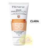 Avon Protetor Solar Facial Renew Fps50 40g Hialurônico Clara