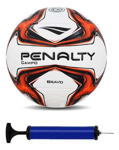 Bola Campo Penalty Bravo Ultra Fusion + Bomba De Ar