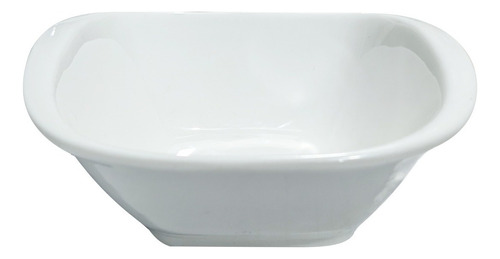 Plato Salsera Dip Soja Sushi Porcelana Blanco .- Sheshu Home Color Porcelana Blanca