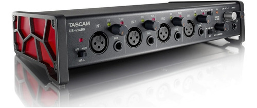 Interface De Áudio Tascam Us-4x4hr - Midi Usb Placa Audio De