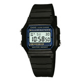 Relógio Casio Digital F-105w-1adf-sc Preto