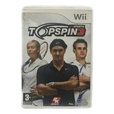 Nintendo Wii Top Spin 3 2k Sports Original Europeu