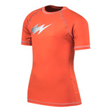 Remera Uv50 Flash Lisa Summer Niño Naranja Solo Deportes