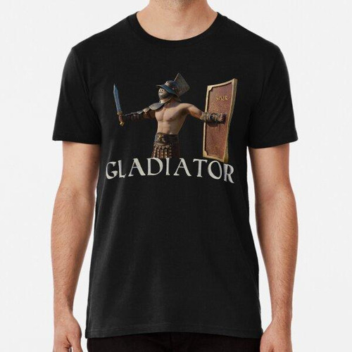 Remera Imperio Romano Gladiador Algodon Premium