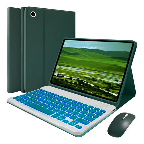 Funda Bluetooth Con Teclado Retroiluminado For Samsung Ñ | Meses sin interés