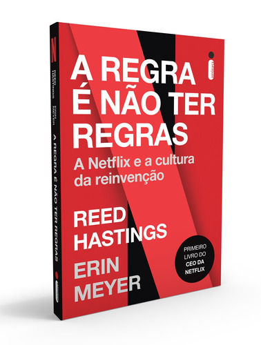 A Regra É Não Ter Regras: A Netflix E A Cultura Da Reinvenção, De Hastings, Reed. Editora Intrínseca Ltda., Capa Mole, Edição Livro Brochura Em Português, 2020