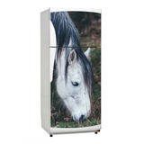 Vinilo Decorativo Heladera Caballo Horse Animales 5