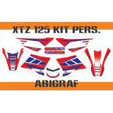 Kit De Calcos Xtz 125 Ploteo Laminado Diseño Pers
