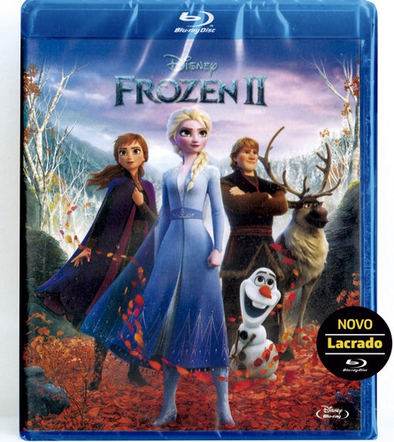 Blu-ray Frozen 2 - Disney Pixar - Original Novo Lacrado