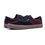 Zapatillas Fallen New Ntx Azul Y Bordo