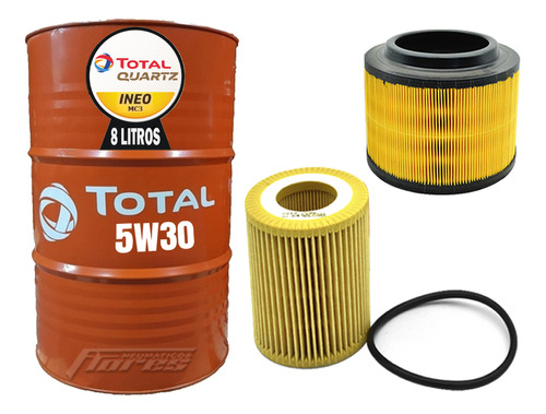 Cambio Aceite 5w30 8l + Kit Filtros Ford Ranger 2.2 Tdci