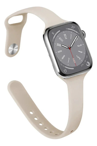1 Correa De Silicona Ultrafina Para Apple Watch