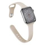 1 Correa De Silicona Ultrafina Para Apple Watch