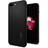 Funda Para iPhone 7 Plus/8 Plus (color Negro/marca Spigen)