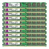 Kit Com 20 Memória Kingston Ddr2 2gb 800mhz Desktop