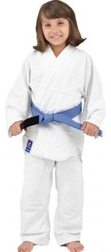 Kimono Infantil Torah Judô E Jiujitsu Reforçado Branco M000