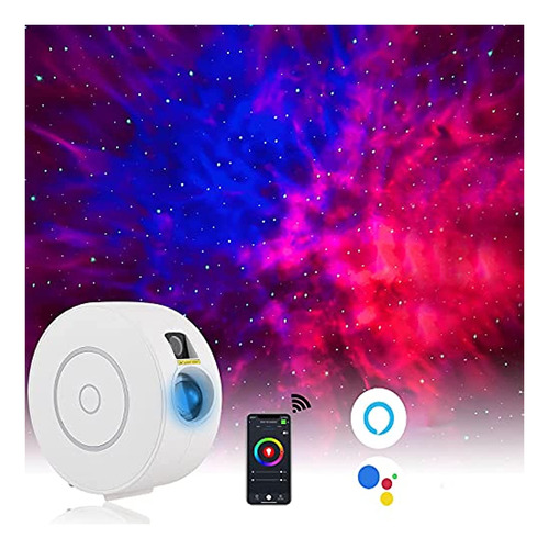 Proyector Galaxy Inteligente Compatible Con Alexa Y Google H