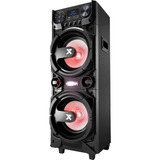 Torre De Som Amplificada Bluetooth Ca5000 Lenoxx Bivolt Cor Preto 110v/220v