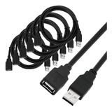 Cable Saitech It Usb 2.0 A A A, 3 Pies/5 Pack