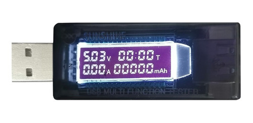 Usb Tester Detector Probador Voltaje Sunshine Ss-302a