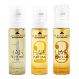 Kit X 3 Perfumes Capilares La Puissance 75ml Anti Frizz