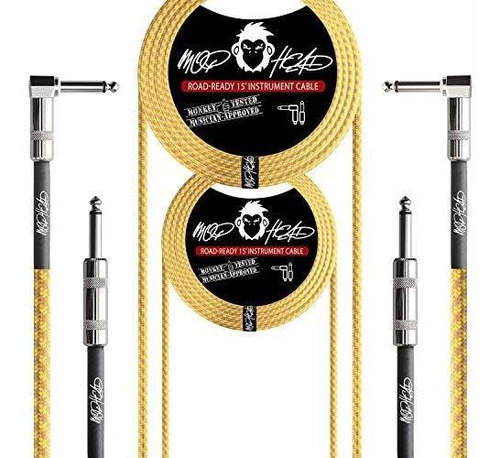 Cables Para Instrumentos Mophead 15 Foot Double Insulated An