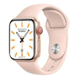 Reloj Inteligente Smartwatch Hw22 Pro Bluetooth Android Ios Color De La Caja Rosa