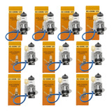 Kit 10 Lampada Halogena H3 4300k 12v 55w Techone Code 