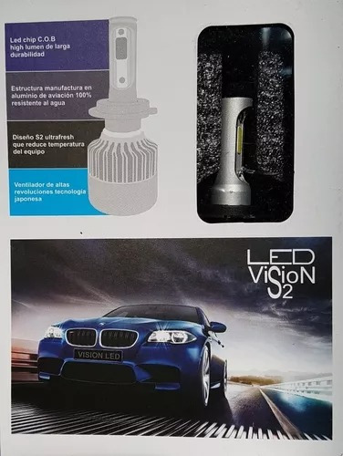 Luces Focos Vision Bi Led 3 Caras S2 H4 H13,9007 Automotriz 