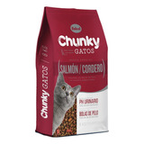 Concentrado Gato Chunky 08al 8 Kg Salmon/cordero