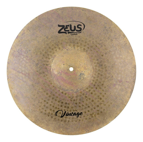 Prato De Bateria Zeus Zvc17 Vintage Crash 17 Liga B20