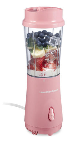 Licuadora Portátil Hamilton Beach 51171 400 Ml Coral Con Taz