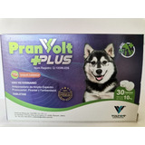 Pranvolt Plus 30 Tab Antiparásitos  Perro Y Gato Sabor Carne