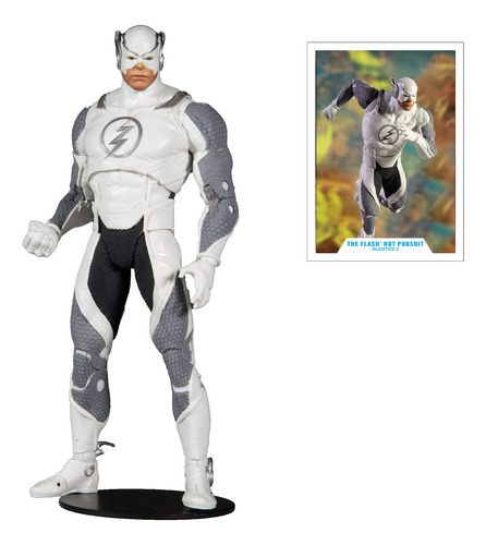 Mcfarlane - Dc Gaming 7 Figuras Wave 4 - Flash (alt Hot Pur.