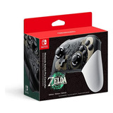 Joystick Inalámbrico Nintendo Switch Pro Controller The Legend Of Zelda: Tears Of The Kingdom Edition Black