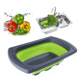 Colador Escurridor Plegable Para Vegetales Alimentos Cocina