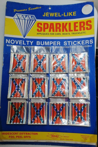 Sparklers Bumper Stickers Tipo Dukes De Hazzard Estación Gas