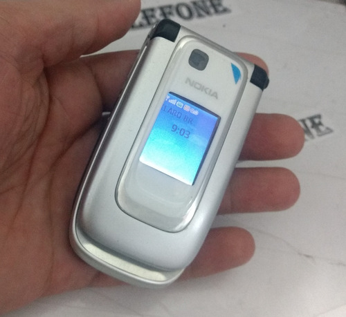 Celular Nokia 6131 Flip Na Mola Relíquia Antigo De Chip 