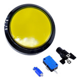 Push Button Gigante 10cm Arcade Micro Switch Y Led Integrado