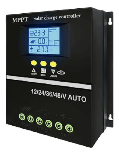 A Controlador Automático De Carga Solar Mppt Com Display