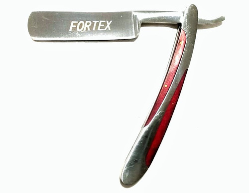 Navaja Fortex Tradicional Barbero Hoja Entera Afilable 1358