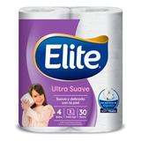 Papel Higiénico Ultra Suave Elite Doble Hoja 4 Rollo X 30 Mt