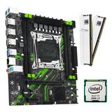 Kit Xeon Gamer Placa Mãe Machinist Pr9 2660 V3 + 32gb Ddr4