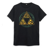 Polera Infantil Unisex Zelda Legend Ojo Estampd Algodon Afj