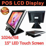 Restaurant 15  Tft Lcd Touch Screen Monitor Pos Touchscr Lvv