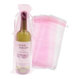 Bezall® - 20 Bolsas De Organza  Cordón Para Botella De Vin