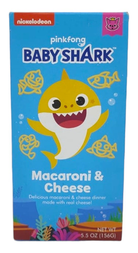 Macarrones Con Queso Importados Baby Shark 156g