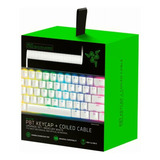 Razer Pbt Keycap + Coiled Cable Upgrade Set: Durable