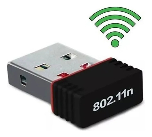 Tarjeta Adaptador Usb Antena Wifi 150mbps 802.11n/g/b Lap Pc